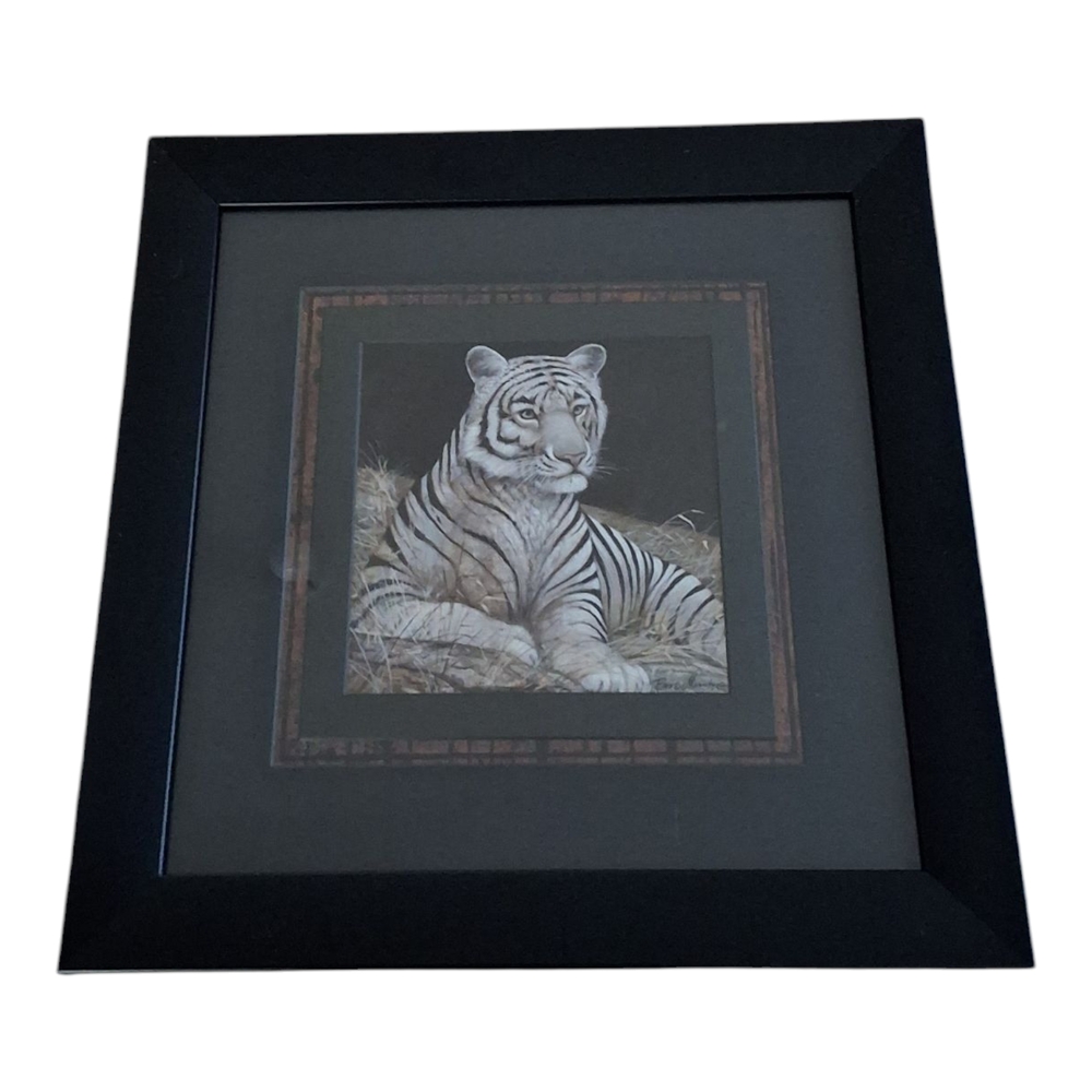 Framed Tiger Art Print